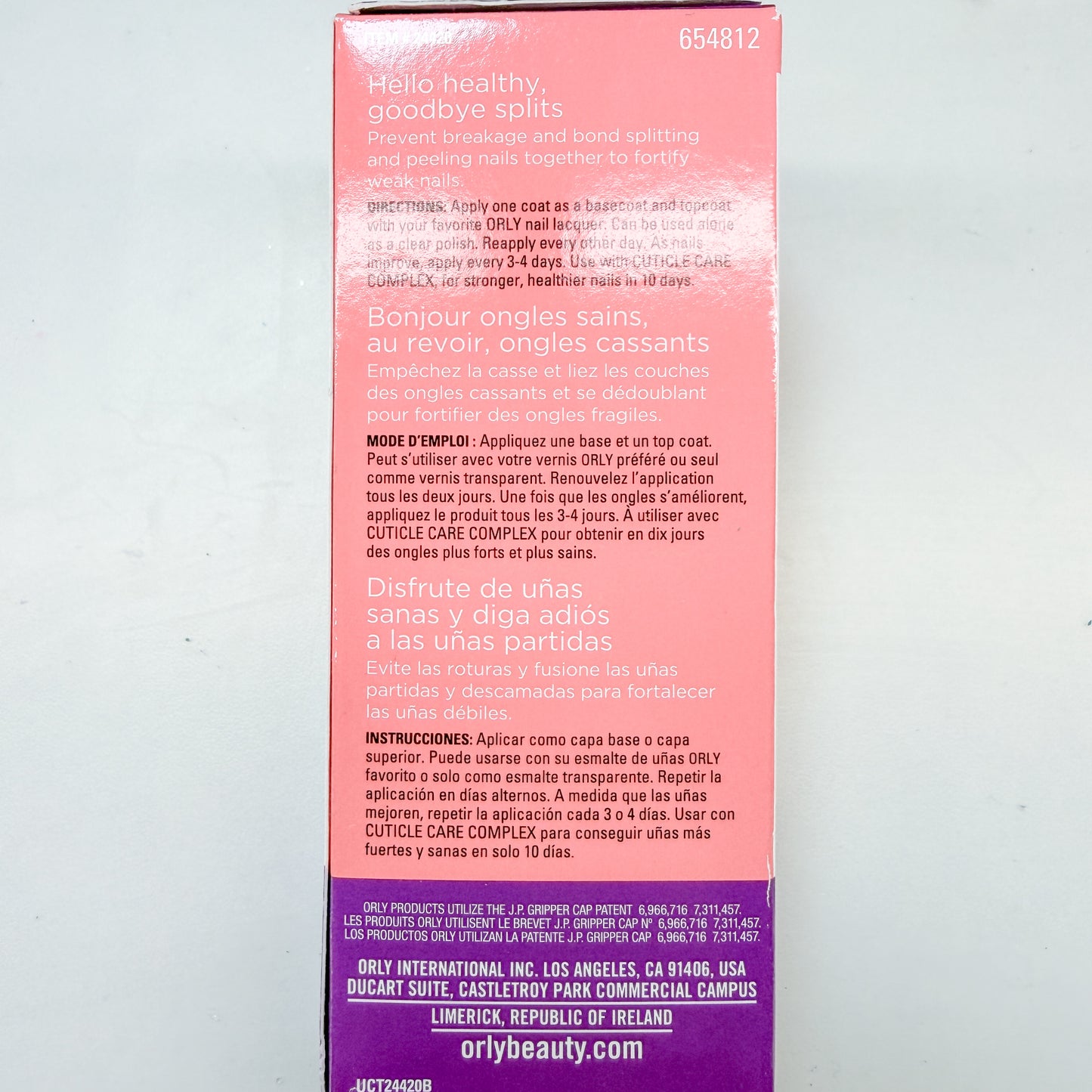 Destash Orly Nail Defense Strengthener