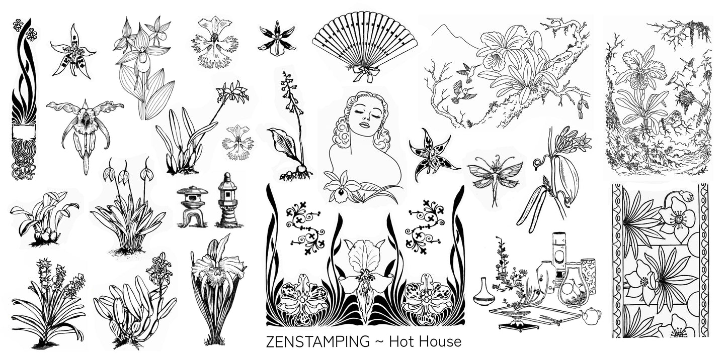 Archive Collection Volume 2: Floribund ~ 4 Plate Bundle