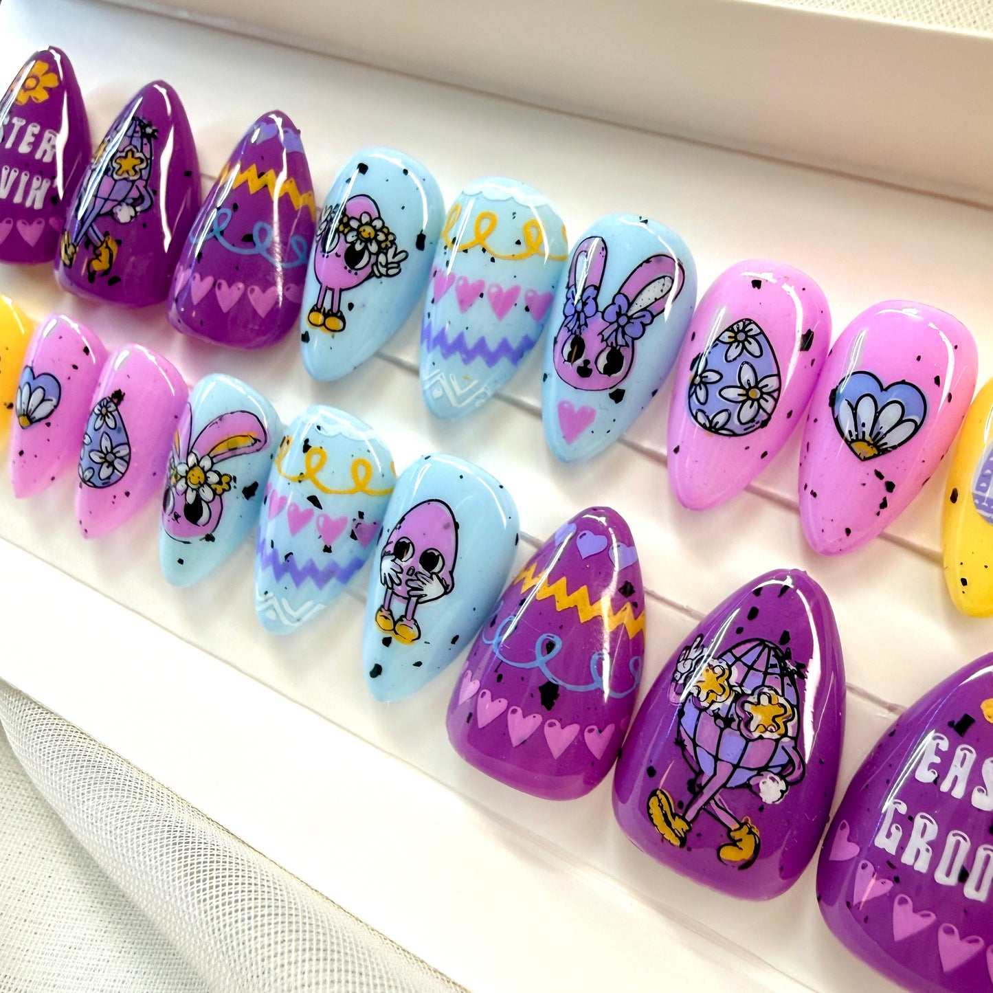 Easter Groovin’ Press On Full Set