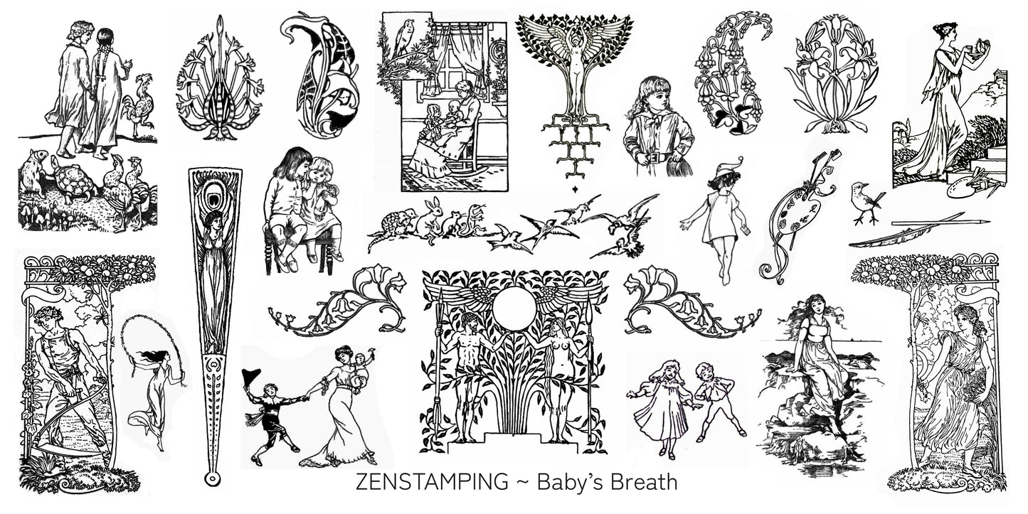 Archive Collection Volume 2: Floribund ~ 4 Plate Bundle