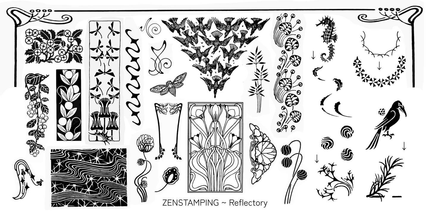 Archive Collection Volume 2: Floribund ~ 4 Plate Bundle