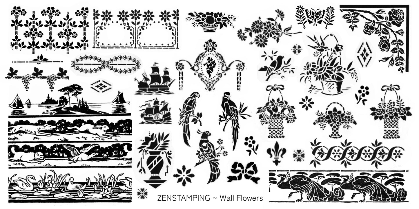 Archive Collection Volume 2: Floribund ~ 4 Plate Bundle