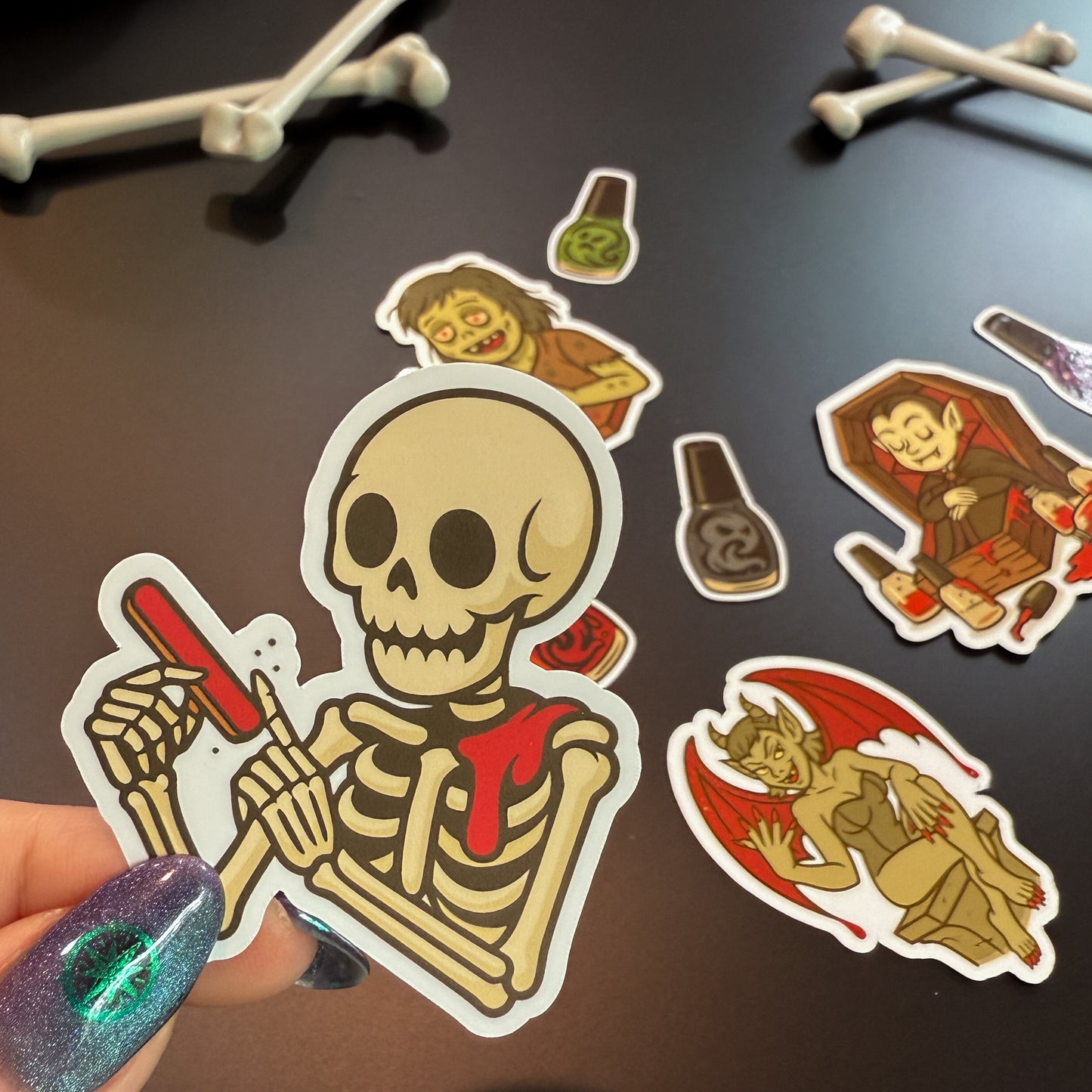 Mani Monsters Stickers