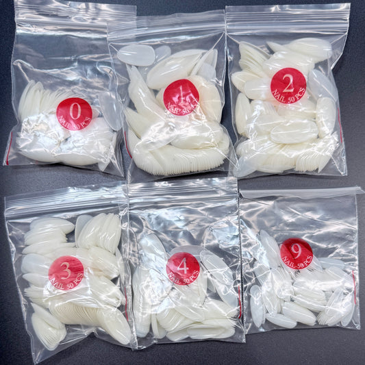 Destash Random Almond Tip Sizes