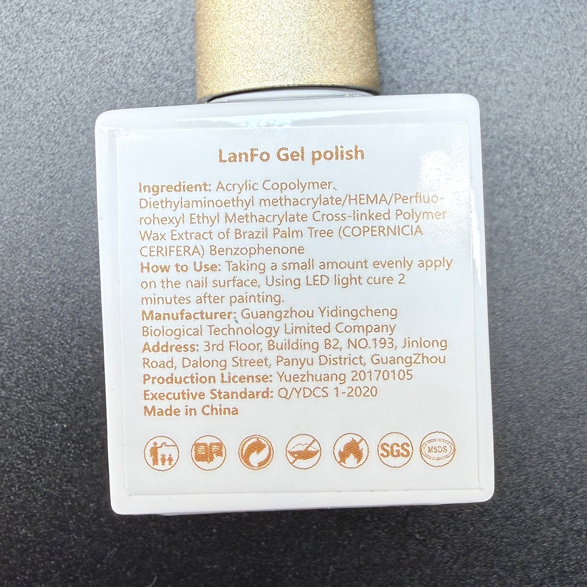 Destash LanFo Gel - D45 Jelly Brown