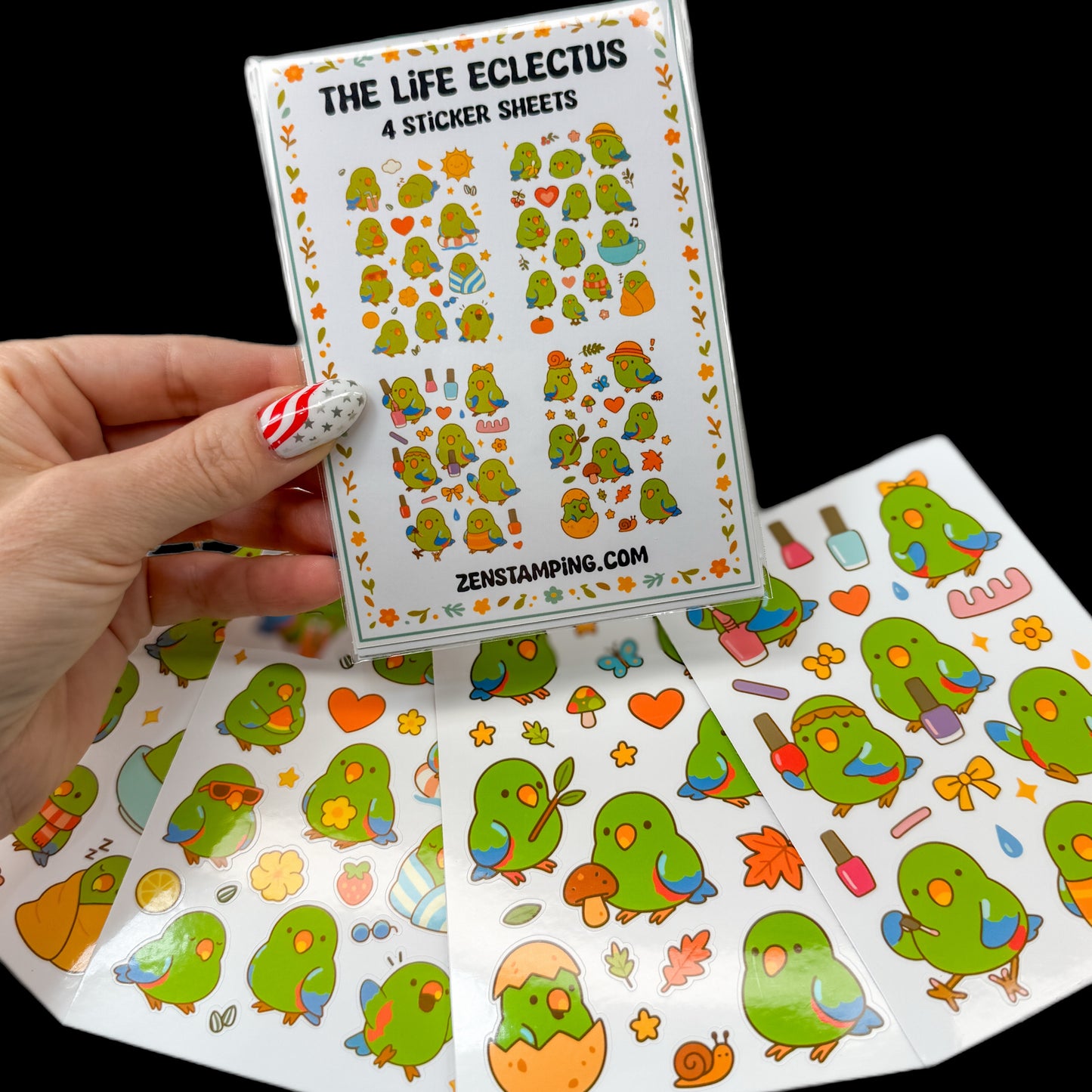 Sam Fan Club Sticker & Magnet Set