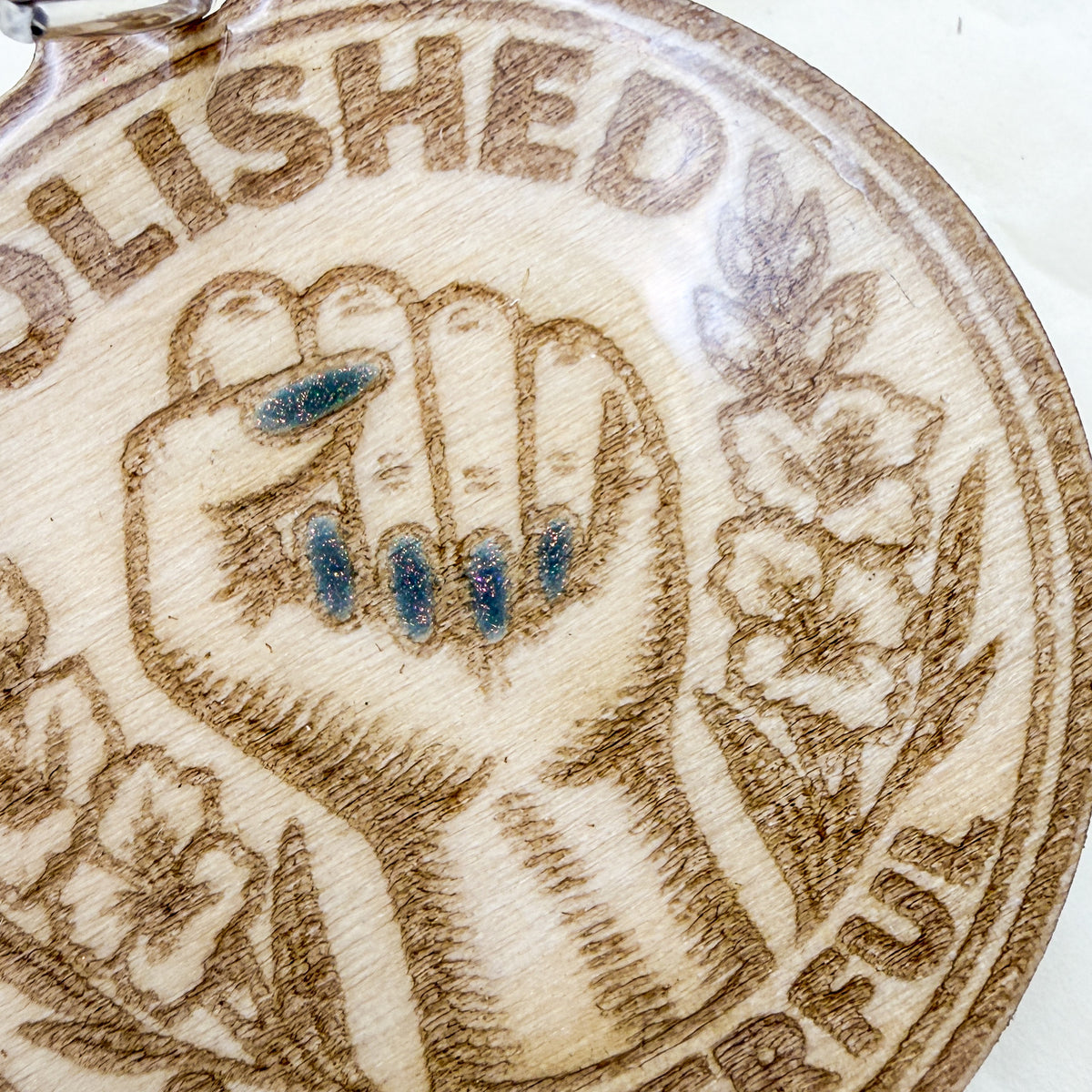 Polished & Powerful Bag Charm