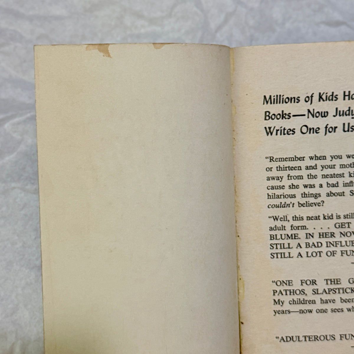 "Wifey" by Judy Blume