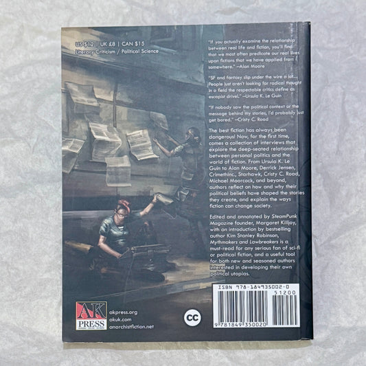 "Mythmakers and Lawbreakers" by Margaret Killjoy (signed)