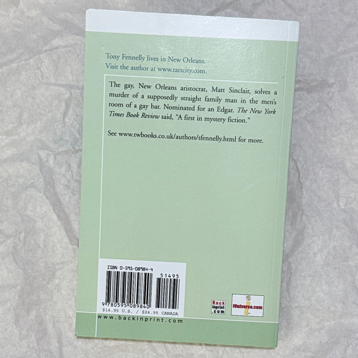 "The Glory Hole Murders" by Tony Fennelly